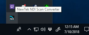 newtek ndi scan converter